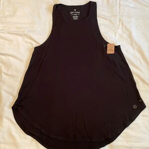 Women’s American Eagle Outfitters tank top, size M, black, NWT.